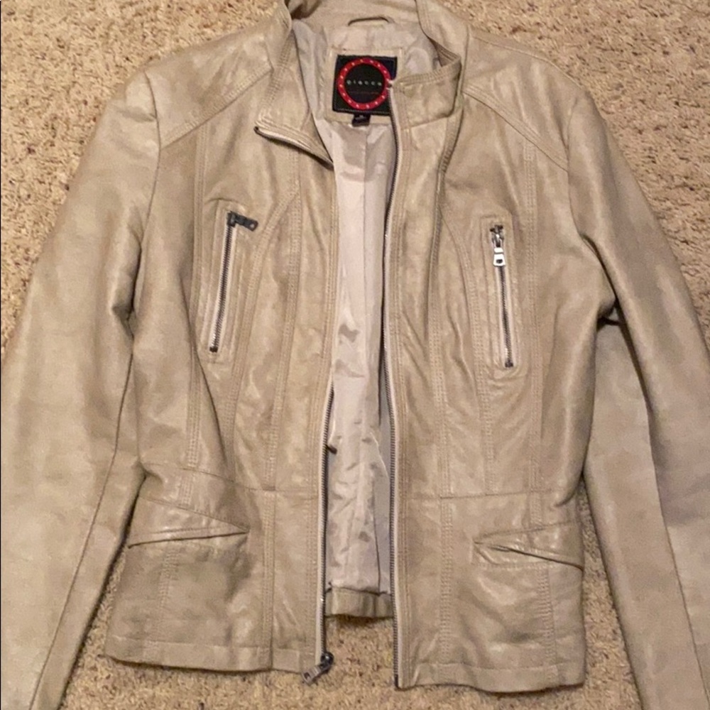 Cutest leather jacket